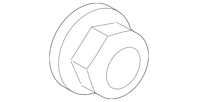 32011437 Деталь AXLE NUT, RIGHT