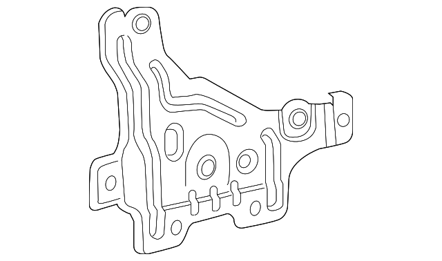 DT1Z-17496-A Деталь WIPER MOTOR BRACKET