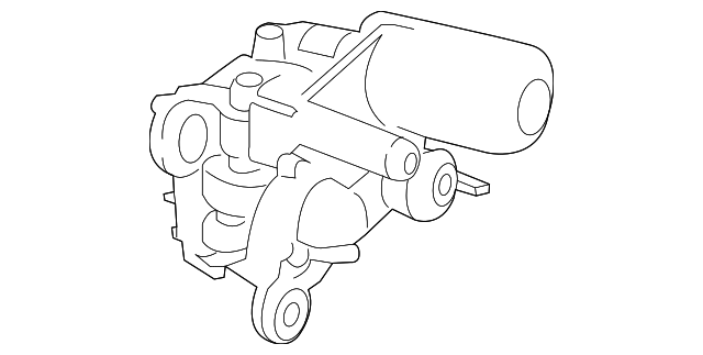 DV6Z-17508-C Деталь WIPER MOTOR