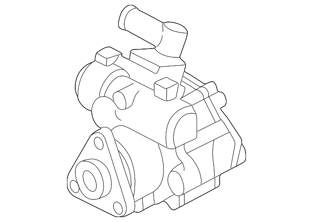 QVB000040K Деталь POWER STEERING PUMP