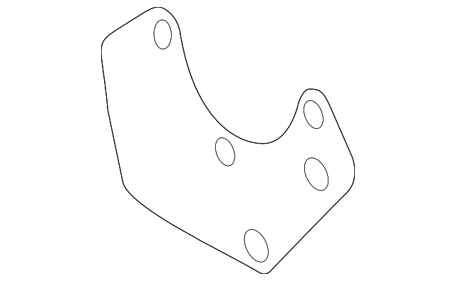ERR3549 Деталь POWER STEERING PUMP PLATE