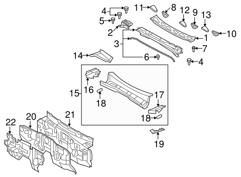 BODY/COWL for 2008 Toyota FJ Cruiser #1