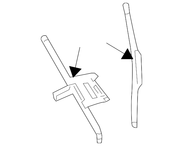 88973390 Деталь REINFORCEMENT CENTER SUPPORT, RIGHT