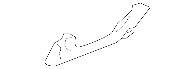 88970551 Деталь REINFORCEMENT UPPER BRACKET, LEFT