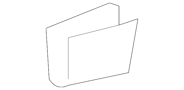 88970541 Деталь UPPER COVER LOWER INSULATOR