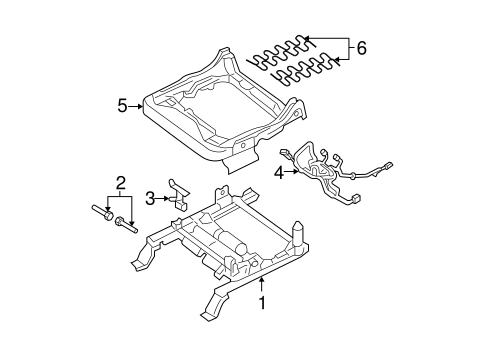 Body/Tracks & Components for 2007 Ford Five Hundred #1