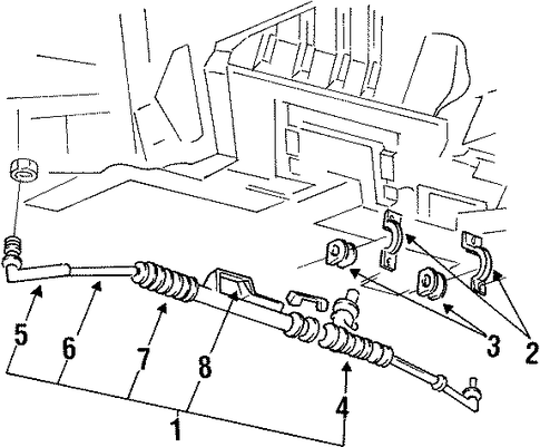 Villager STEERING GEAR & LINKAGE 2