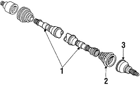 Lynx AXLE SHAFT 2