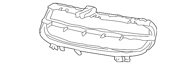 997-505-563-04-01C Деталь OUTER GRILLE, LEFT
