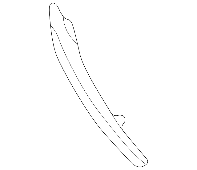 88937338 LOWER MOLDING, RIGHT