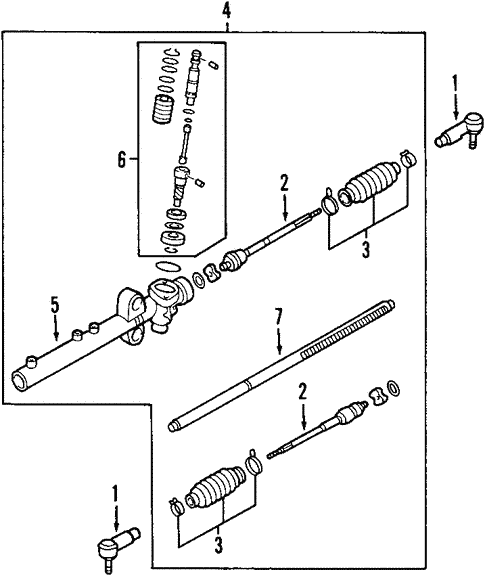 Steering Gear & Linkage for 2012 Mazda MX-5 Miata #1