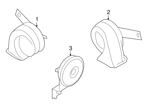 Electrical/Horn for 2015 Nissan GT-R #2
