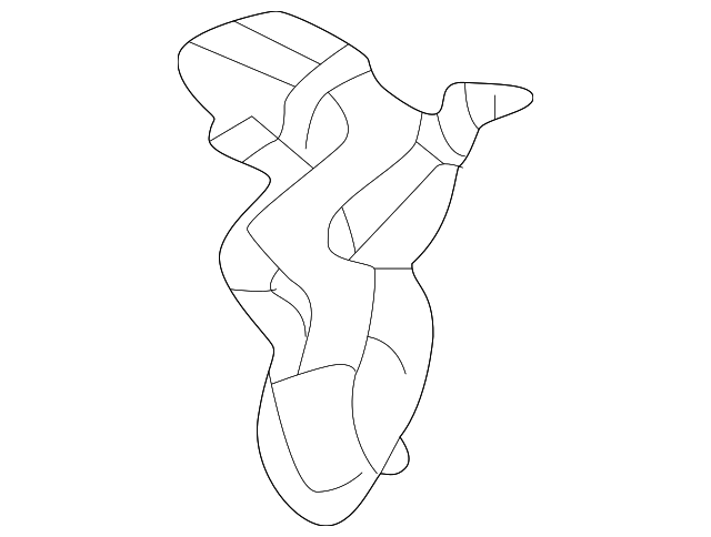 22631630 Деталь DUCT, RIGHT