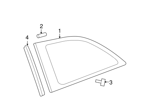BODY/GLASS & HARDWARE for 2012 Toyota Yaris #1