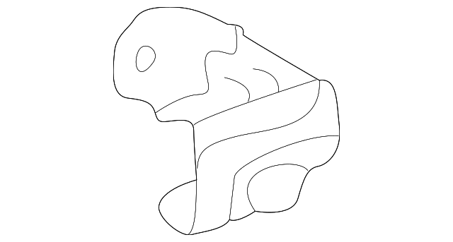 88970369 Деталь DOOR TRIM PANEL BRACKET, LEFT