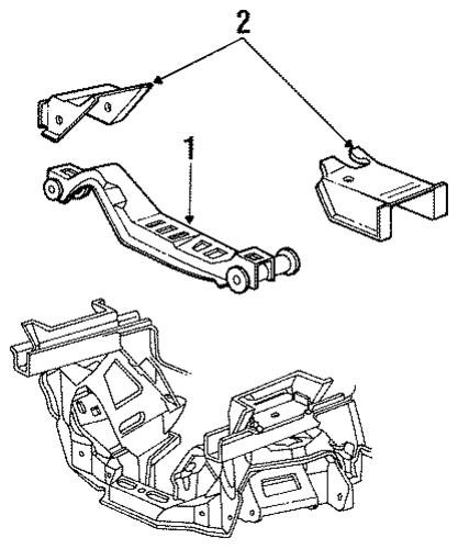 Cougar ENGINE & TRANS MOUNTING