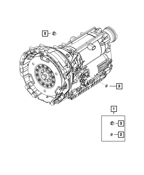 Valve Body, Accumulator, Solenoid and Parking Sprag for 2021 Dodge Charger #1