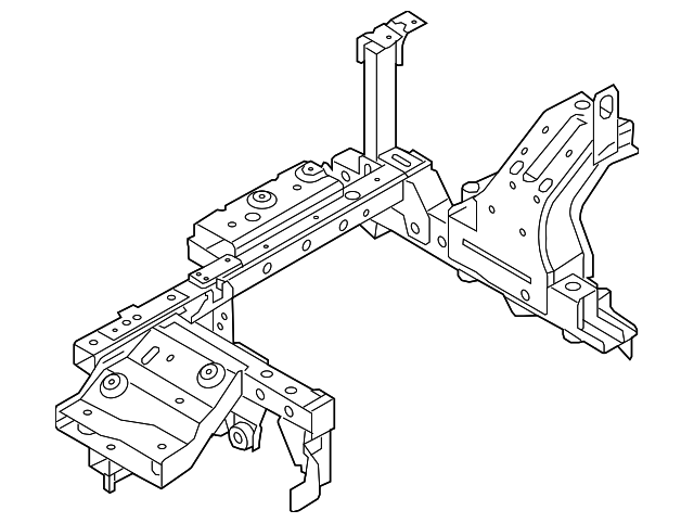 CV6Z-6F065-A Деталь CROSSMEMBER