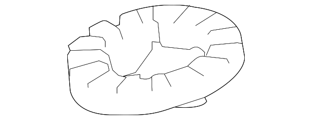 LR061478 Деталь UPPER PAD, RIGHT