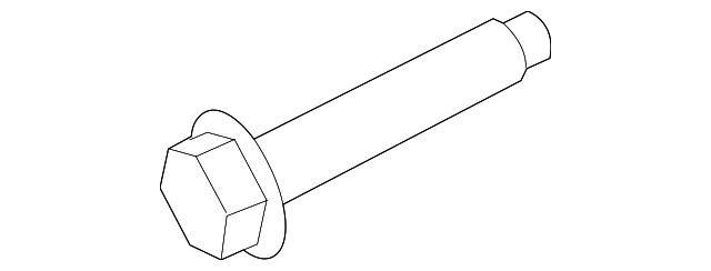 LR038196 STRUT LOWER BOLT, LEFT