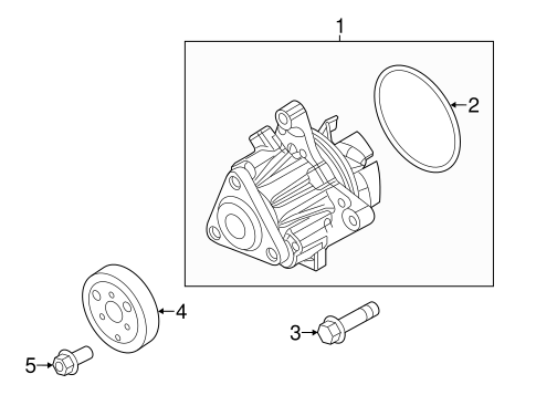 Cooling System/Water Pump for 2013 Ford Taurus #2