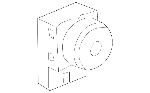 13285106 Деталь LUMBAR SWITCH, RIGHT