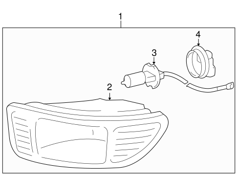 ELECTRICAL/BULBS - CHASSIS for 2005 Toyota Sienna #2