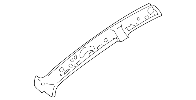 AXX1582 Деталь ROOF RAIL, RIGHT