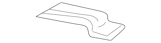FXF1101AA Деталь REAR BOW, LEFT