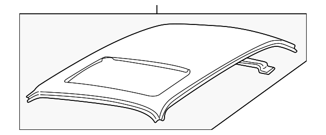 AXX1642 Деталь ROOF PANEL