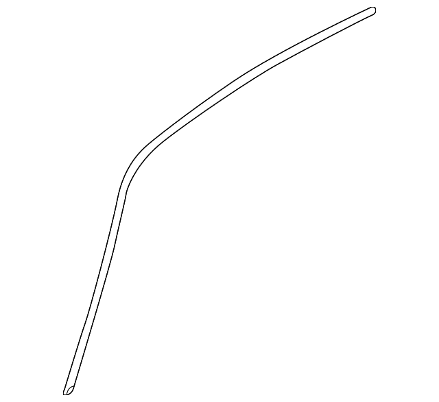 HNA5700AF Деталь DRIP MOLDING, RIGHT