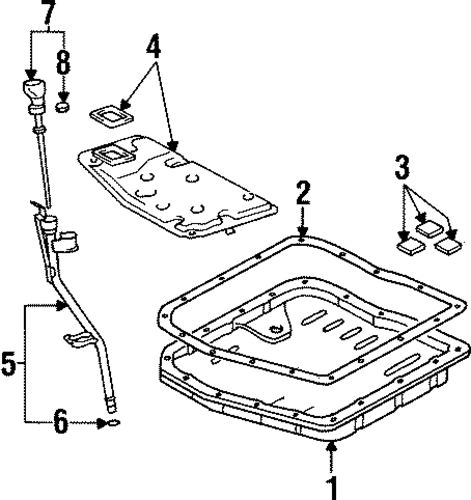 MAINTENANCE & LUBRICATION/AUTOMATIC TRANSMISSION for 1999 Toyota Avalon #1