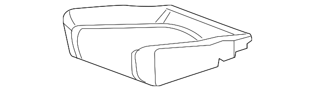15286763 Деталь SEAT COVER, RIGHT