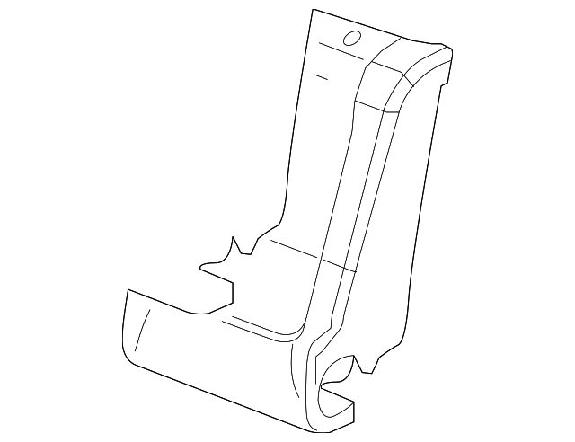 22736441 Деталь SEAT BACK PAD, RIGHT