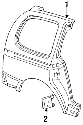 Villager EXTERIOR TRIM - SIDE PANEL