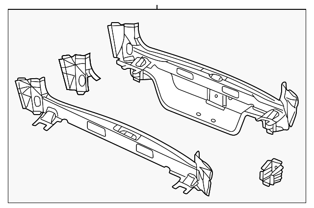 5336581 Деталь REAR BODY PANEL