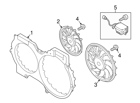 Cooling Fan for 2010 Audi Q5 #0