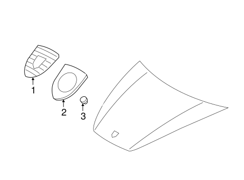 Cayenne EXTERIOR TRIM - HOOD