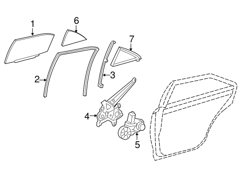 ELECTRICAL/REAR DOOR for 2015 Toyota Camry #3