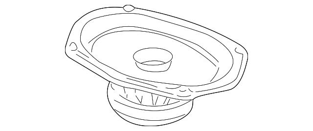 4712659 REAR SPEAKER, LEFT