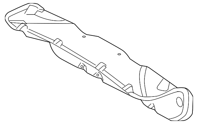 AN7Z-5445594-AA Деталь TRUNK LID TRIM