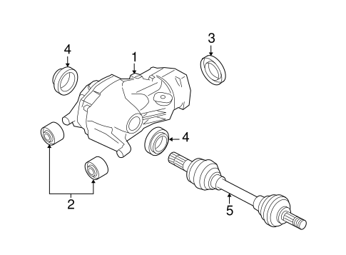 XC90 AXLE & DIFFERENTIAL