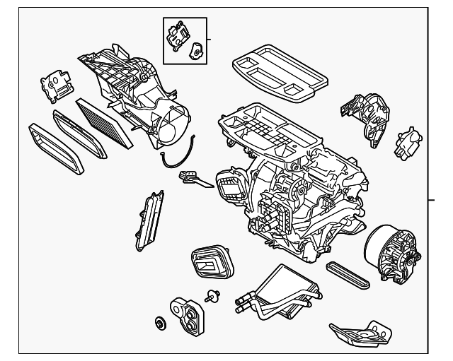 AE8Z-18478-A Деталь HEATER ASSY