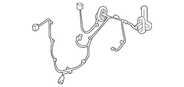 25802263 WIRE HARNESS, LEFT