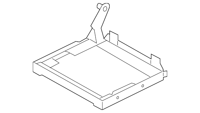 5F9Z7463160AA Деталь SEAT FRAME, RIGHT