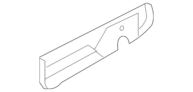 5F9Z7463388AAB Деталь INNER COVER, LEFT