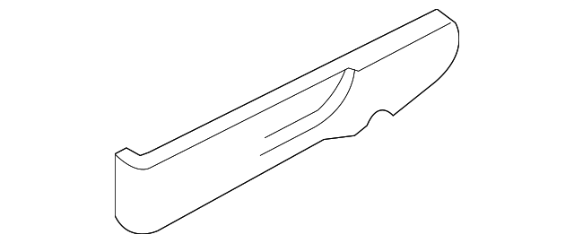 5F9Z7463389AAB Деталь OUTER COVER, LEFT