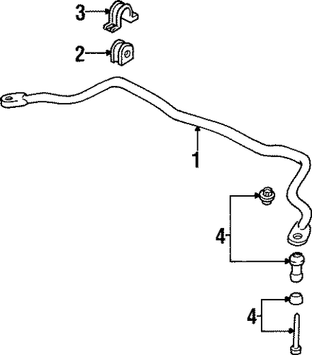Grand Prix STABILIZER BAR & COMPONENTS