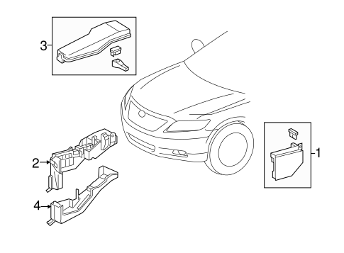 ELECTRICAL/ELECTRICAL COMPONENTS for 2007 Toyota Camry #2