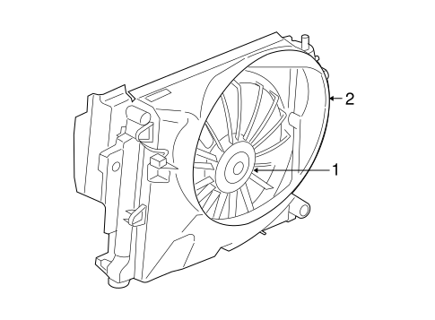 Grand Cherokee CONDENSER FAN